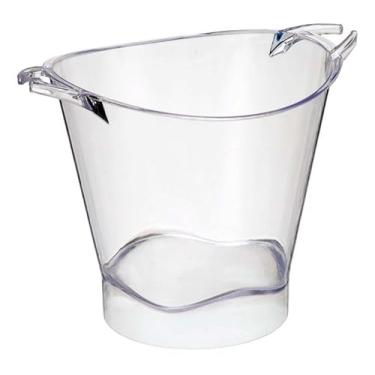 Imagem de Balde De Gelo Acrílico Cristal 4,5 Litros (Cristal)
