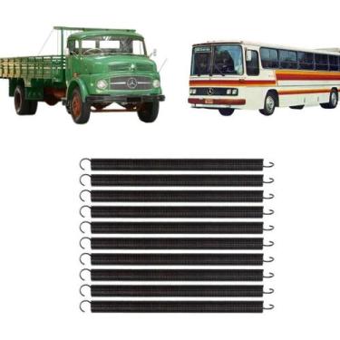 Imagem de Kit 10 Molas Mbb 1111/ 1113/ Lpo/ O364/ O365 Acelerador (Macia) - LNG