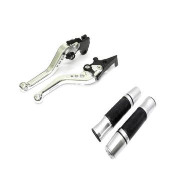 Imagem de Kit Manete Esportivo Manopla Fechada Jupiter Cb Twister 250 Cg 150 A D