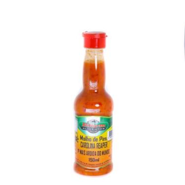 Imagem de Molho de Pimenta Carolina Reaper D' Horta a + Ardida do Mundo 150ml To