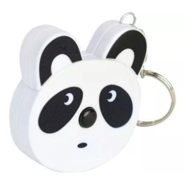 Imagem de Fita Métrica de Bichinho Retratil Chaveiro Panda 150 cm Trena para Cos