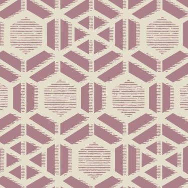Imagem de Papel de Parede Capri Geométrico Rosa 190512603 - 1838