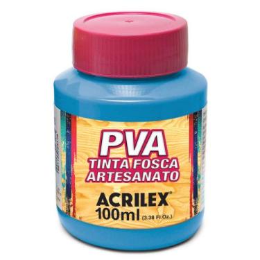Imagem de Tinta Pva Fosca para Arte e Artesanato Acrilex 100ml - Cores Diversas,
