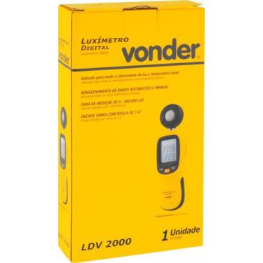 Imagem de Luxímetro Digital LDV2000 VONDER