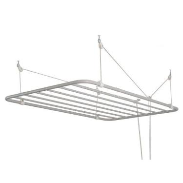 Imagem de Varal De Teto Sekafácil Pintura Eletrostática Alumínio - Seka Fácil, P