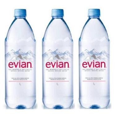 Imagem de Água Mineral Evian Sem Gás 1 Lt 03 Unidades