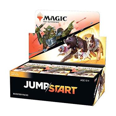 Imagem de Magic. The Gathering - Caixa de Boosters de Jumpstart, 24 boosters de Jumpstart (480 cards), para jogo rápido de 2 jogadores, Multicor