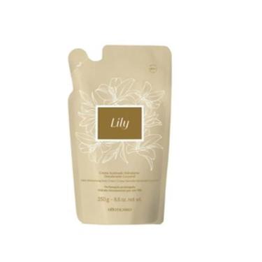 Imagem de Refil Lily Tradicional Creme Acetinado Hidratante Corporal 250g O Boti