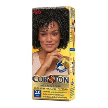 Imagem de Tintura Creme Cor & Ton Preto 2.0 - Cor e Ton