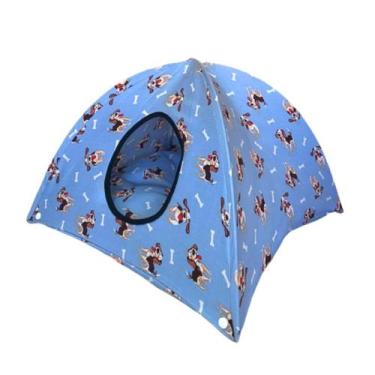 Imagem de Caminha Cabana Cama P Toca Tenda Macia 2 Em 1 Cachorro E Gato - BM ATA