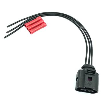 Imagem de FainWan Pigtail compatível com Au-di VAG Sk-oda 1J0973703 3D0973703 Kit de reparo de conector de 3 pinos com emendas para bomba de combustível, sensor de eixo de comando, lâmpada de corrida diurna