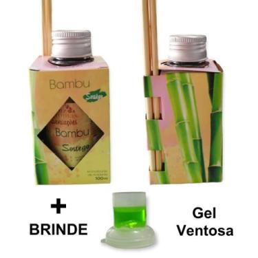 Imagem de 1 Aromatizador Ambiente de Bambu 100ml Perfume Casa Luz Aromas Difusor