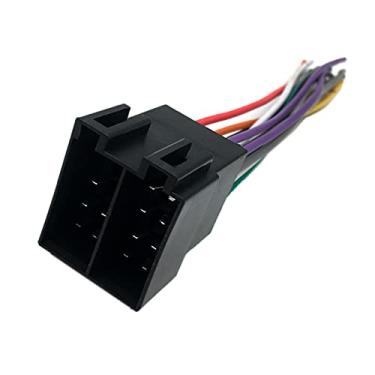 Imagem de LIZAPUS Chicote de Fiação Estéreo para Semi Caminhão Rádio Cd Player No Painel Freightliner Plug Play International Peterbilt Compatível com Volvo Freightliner Sterling Mack Kenworth