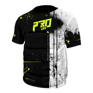 Imagem de Camisa Flutuadora Adulto Floater Splash - Prolife, Preto, Amarelo, M (