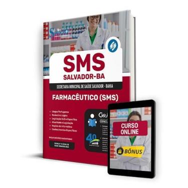 Imagem de Apostila SMS Salvador 2024 - Farmacêutico (SMS) - Editora Solução