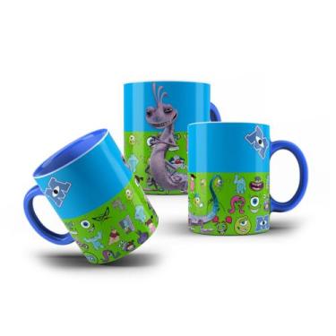 Imagem de Caneca de Porcelana Randall Boggs Monstros SA Filme 325mL - VilelaGG