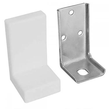 Imagem de Cantoneira Móveis Reforçada da Capa Branca Pacote com 12 peças - albra