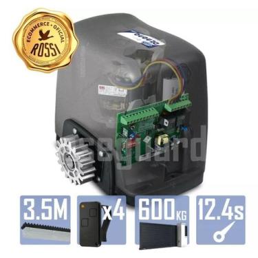 Imagem de Kit 1 Motor Rossi Dz Nano Turbo 3.5m Crem 4 Control 600kg, 220V