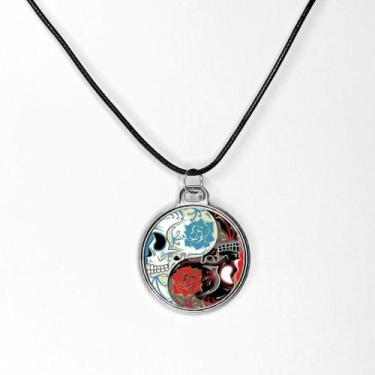 Imagem de Linda medalha arte em resina yn yang exclusivo by relikariu