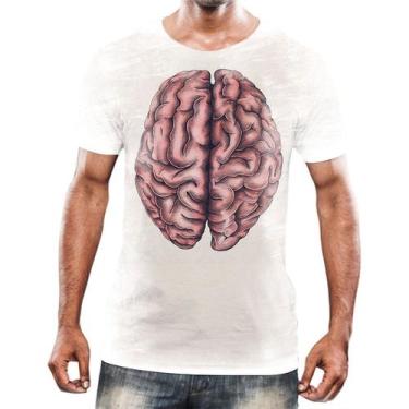 Imagem de Camiseta Camisa Cérebro Inteligência Mental Psicologia HD 13 - Enjoy S