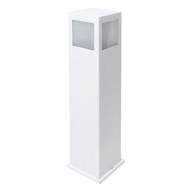 Imagem de Poste Suegil - Balizador De Jardim 30 Cms - 04 Janelas Bco - Suegil Il