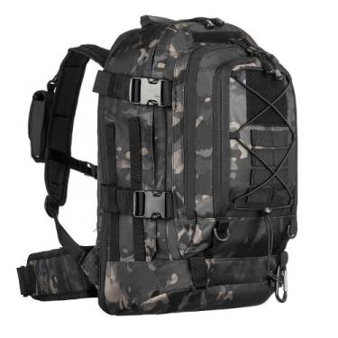 Imagem de Mochila Invictus Duster 35 Litros Tática Militar, Warskin black