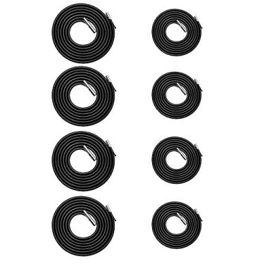 Imagem de Carkio Cabos Reclináveis Longos/Curtos, Substituição para Cadeira de Gravidade Zero, Cadeira Elástica (8 Cabos)