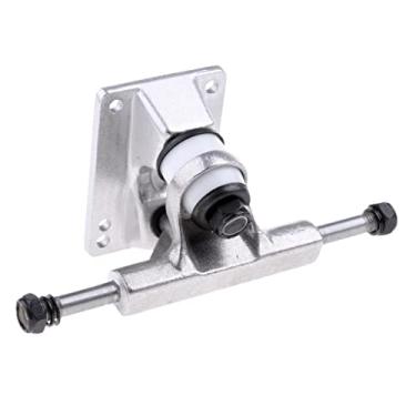 Imagem de Acessórios de substituição para caminhões de skate #N/A 8,25 cm para prancha Longboard Cruiser - Prata, 16,7 x 7,7 cm