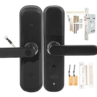 Imagem de Vomeko Smart Lock, fechadura com impressão digital, fechadura com senha, fechadura eletrônica, entrada de controle remoto contra roubo para segurança de apartamentos de hotel