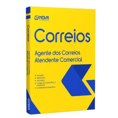 Imagem de Apostila CORREIOS - Agente dos Correios - Atendente Comercial - Nova C