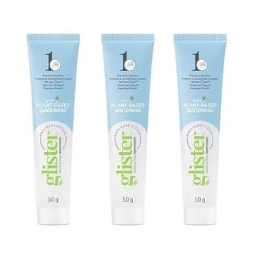 Imagem de Creme Dental Glister Multi-Action Clareador, Kit com 3 Unidades, 50g Cada