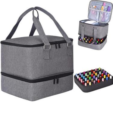 Imagem de Bolsa Organizadora de Esmaltes Quoyiyo - Capacidade para 42 Garrafas