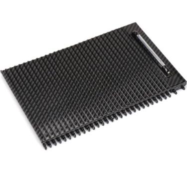 Imagem de Carbon fiber,TPUIZUS 1 Pcs Centro Console Copa Suporte Rolo Cego Tampa Deslizante Obturadores Para Haval H6 2011-2017 5305330XKZ16A86 5305330XKZ16A3Y