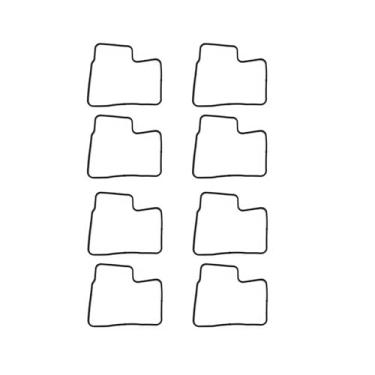 Imagem de Pacote de reparo de carburador de motocicleta de borracha compatível com VF750F VFR700 VFR750 VF700 VF700 VF750 VF VFR 700 750 S F (8 peças)