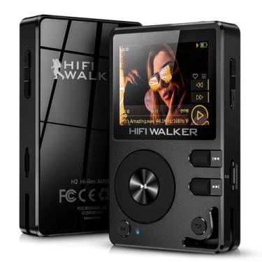 Imagem de Leitor de MP3 HIFI WALKER H2 128GB Bluetooth 5.2 Música de alta resolu