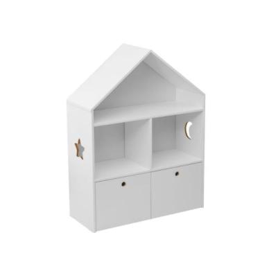 Imagem de Casinha Infantil Organizadora com Baús Lina 100% MDF - Woodcore
