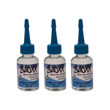 Imagem de Reparador De Pontas Shoxx Prancha Escova 30Ml - Kit Com 3Un