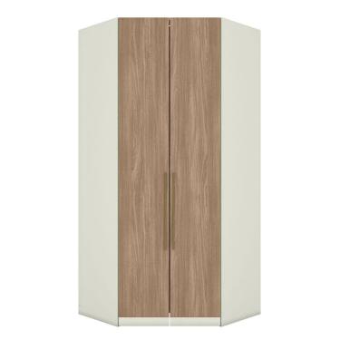 Imagem de Armário de Canto Closet 2 Portas Seletto Areia Jequitibá - Henn