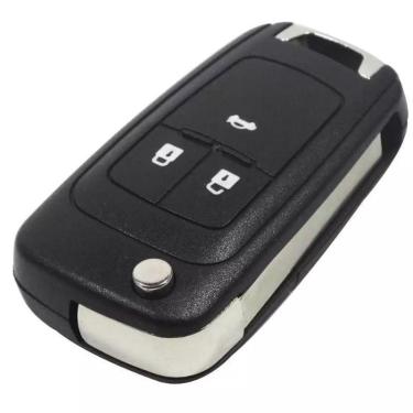 Imagem de Chave Canivete Chevrolet Onix Cruze Prisma Cobalt S10 Spin