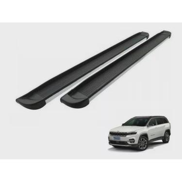 Imagem de Estribo lateral cromo jeep commander plataforma cromado