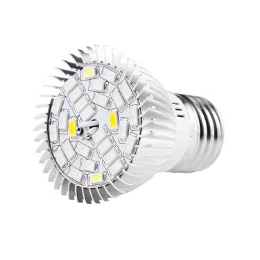 Imagem de Lâmpada de Cultivo de Plantas, Vasos Suculentos de Espectro Completo Lâmpada Lâmpada E27 Lâmpada para Plantas Internas Flores Estufa Estufa (18 leds)