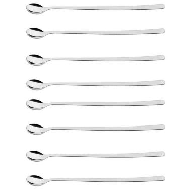 Imagem de Kit 8 Colheres Bailarinas Para Drinks Sucos Coquetéis  30cm