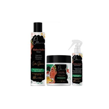 Imagem de Oxê Cosmetics Minhas Ondas Shampoo e Modelador de Cachos e Spray Final