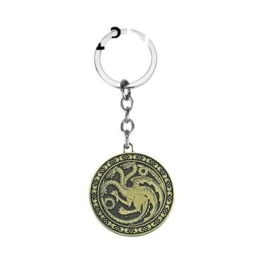 Imagem de Chaveiro Dragão Targaryen - Presente para Fãs de Game of Thrones, K513