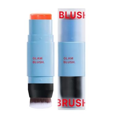 Imagem de Blush Stick Para Bochechas - Blush Leve e Multiuso Em Stick | Cor Duradoura Com Aplicação Instantânea Para Uso Diário E Diversas Necessidades De Beleza