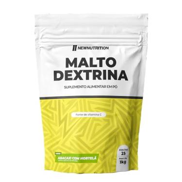 Imagem de NEWNUTRITION, Maltodextrina 1 Kg Carboidratos Sabor Abacaxi Com Hortelã