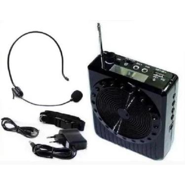 Imagem de Microfone Lapela Caixa Amplificadora Professor Aula Palestra k150