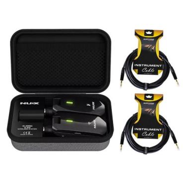 Imagem de Sistema de guitarra sem fio NUX C-5RC 5,8 GHz com estojo de carregamen