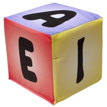 Imagem de Cubo De Vogais Em Espuma