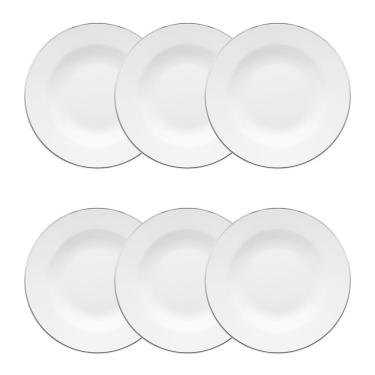 Imagem de Conjunto de Pratos Fundos 06 Peças Isabel Oxford